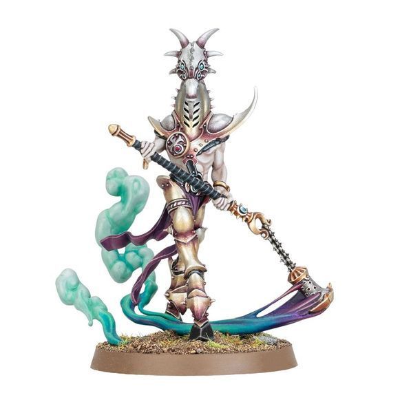 Мініатюра AGE OF SIGMAR: HEDONITES OF SLAANESH - LORD OF HYSTERIA 99120201258 фото