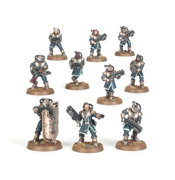 Набор миниатюр WARHAMMER 40000: IMPERIAL AGENTS - IMPERIAL NAVY BREACHERS 99120108152 фото