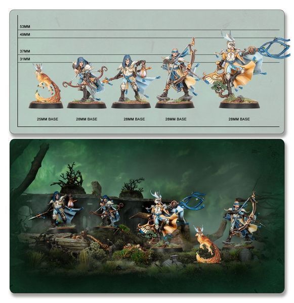 Набір мініатюр AGE OF SIGMAR: WARHAMMER UNDERWORLDS - THYRIELLE'S ZEPHYRITES 99120710001 фото