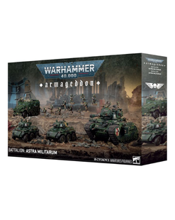 Набір мініатюр WARHAMMER 40000: ARMAGEDDON BATTALION - ASTRA MILITARUM 99120105150 фото