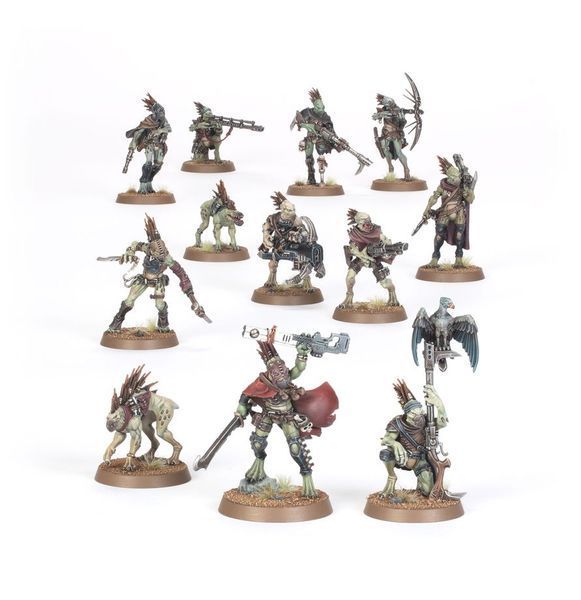 Набор миниатюр WARHAMMER 40000: T'AU EMPIRE - KROOT FARSTALKERS 99120113120 фото