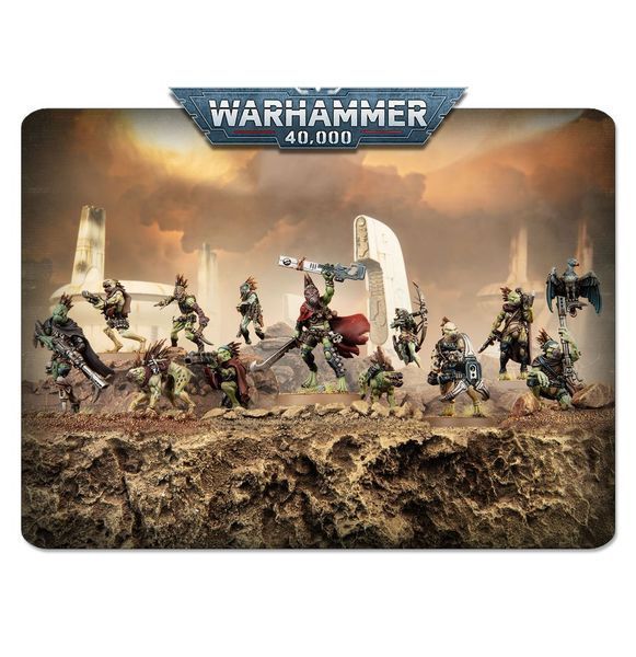 Набор миниатюр WARHAMMER 40000: T'AU EMPIRE - KROOT FARSTALKERS 99120113120 фото