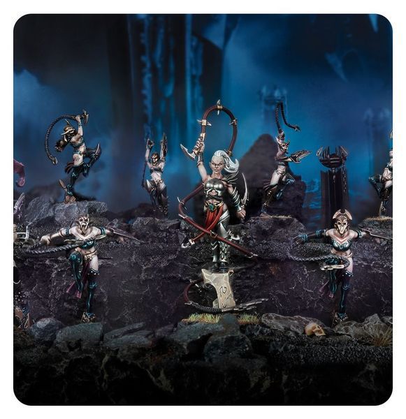 Набір мініатюр AGE OF SIGMAR: DAUGHTERS OF KHAINE - THE CRIMSON LASH 99120212044 фото