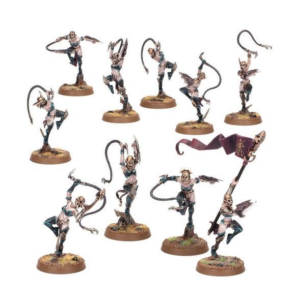 Набір мініатюр AGE OF SIGMAR: DAUGHTERS OF KHAINE - THE CRIMSON LASH 99120212044 фото