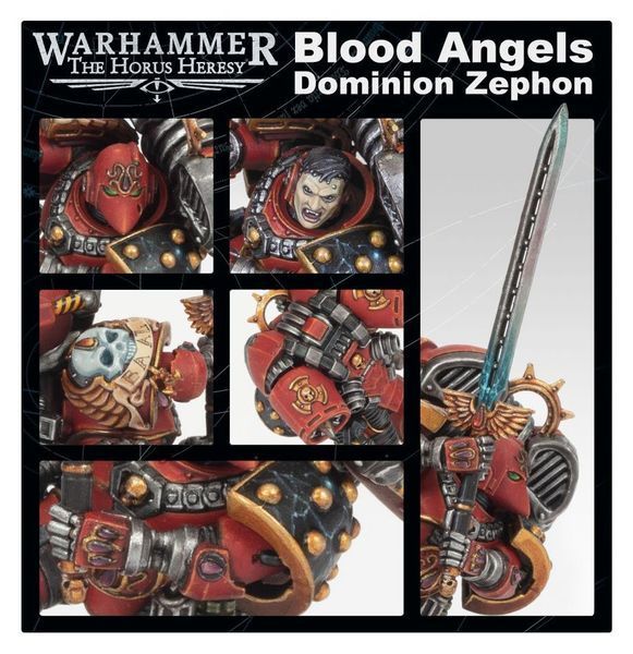 Мініатюра THE HORUS HERESY: BLOOD ANGELS - DOMINION ZEPHON 99123001020 фото