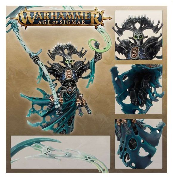 Мініатюра AGE OF SIGMAR: OSSIARCH BONEREAPERS - MORTISAN BONESHAPER 99120207208 фото