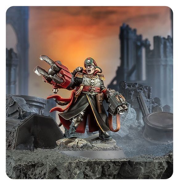Миниатюра WARHAMMER 40000: ASTRA MILITARUM - COMMISSAR YARRICK 99120105138 фото