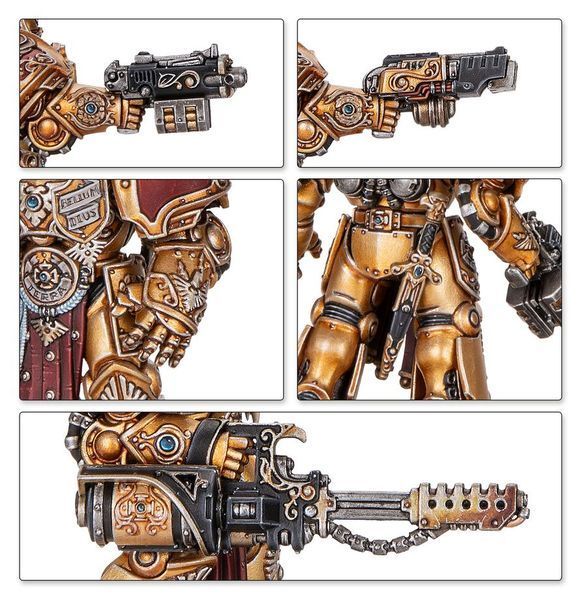 Набір мініатюр WARHAMMER 40000/HORUS HERESY: CUSTODES - AQUILON TERMINATOR SODALITY 99123043011 фото