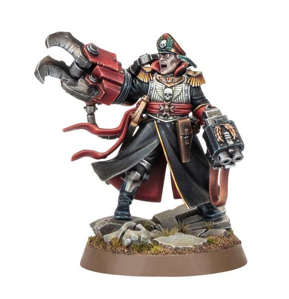 Миниатюра WARHAMMER 40000: ASTRA MILITARUM - COMMISSAR YARRICK 99120105138 фото