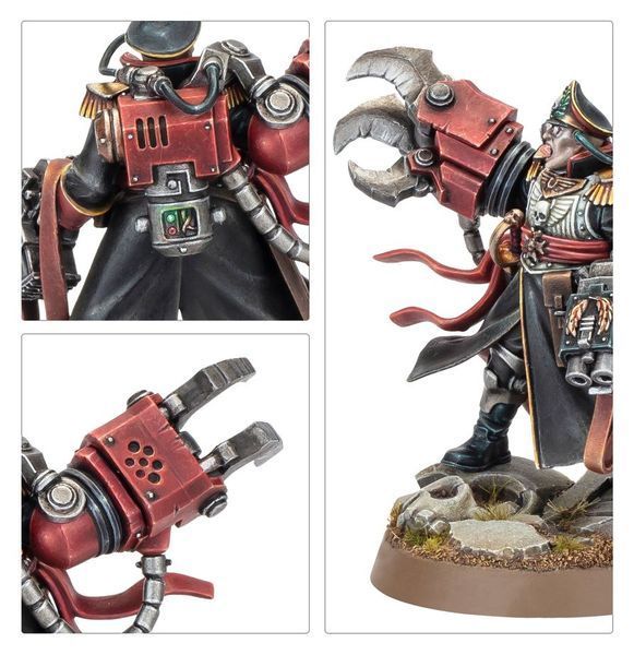 Миниатюра WARHAMMER 40000: ASTRA MILITARUM - COMMISSAR YARRICK 99120105138 фото