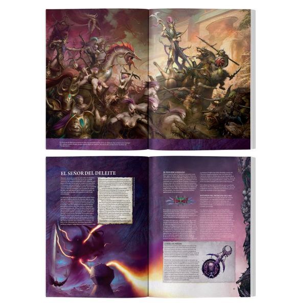 Книга правил AGE OF SIGMAR: BATTLETOME - HEDONITES OF SLAANESH (ENG) 60030201034 фото