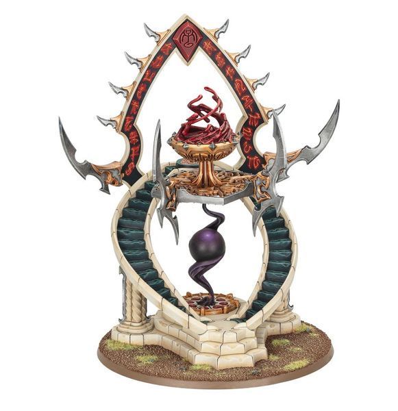 Терейн AGE OF SIGMAR: DAUGHTERS OF KHAINE - SHRINE OF DARK TRIBUTE 99120212050 фото