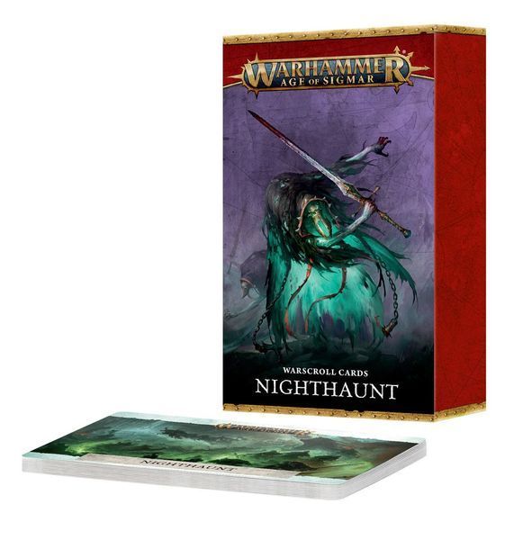 Карты AGE OF SIGMAR: WARSCROLL CARDS - NIGHTHAUNT (ENGLISH) 60050207011 фото