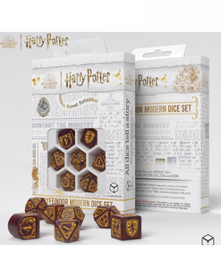 Набір гральних кубиків Harry Potter. Gryffindor Modern Dice Set - Red 190142/2023/1/A фото
