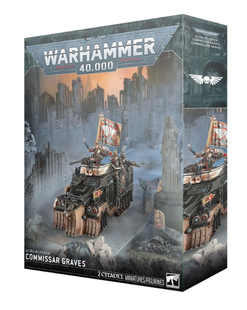 Мініатюра WARHAMMER 40000: ASTRA MILITARUM - COMMISSAR GRAVES 99120105140 фото