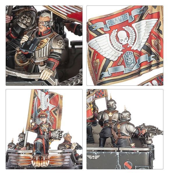 Миниатюра WARHAMMER 40000: ASTRA MILITARUM - COMMISSAR GRAVES 99120105140 фото