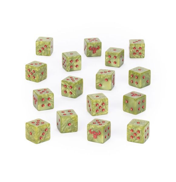 Кубики для игры WARHAMMER 40000: ORKS - DICE 99220103009 фото