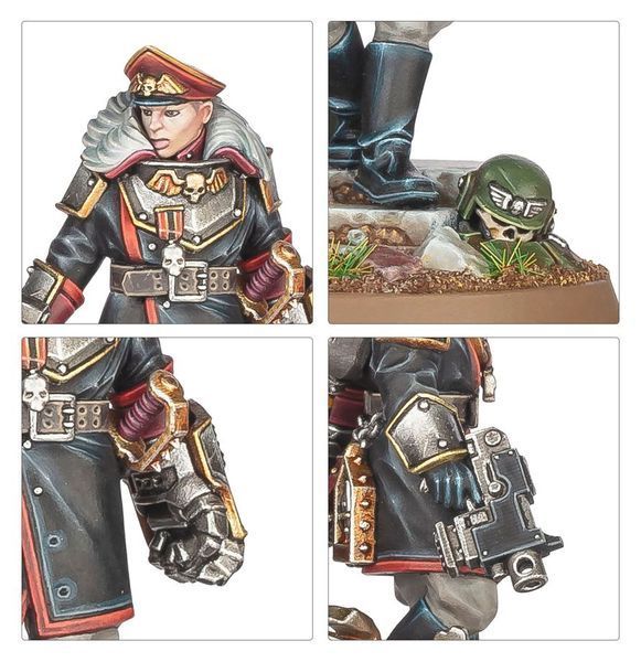 Миниатюра WARHAMMER 40000: ASTRA MILITARUM - COMMISSAR GRAVES 99120105140 фото