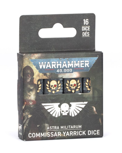 Кубики для игры WARHAMMER 40000: ASTRA MILITARUM - COMMISSAR YARRICK DICE 99220105038 фото