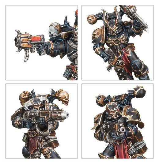 Набор миниатюр WARHAMMER 40000: BATTLEFORCE - CHAOS SPACE MARINES