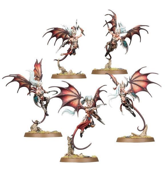 Набор миниатюр AGE OF SIGMAR: DAUGHTERS OF KHAINE - SCATHBORN COVEN 99120212051 фото