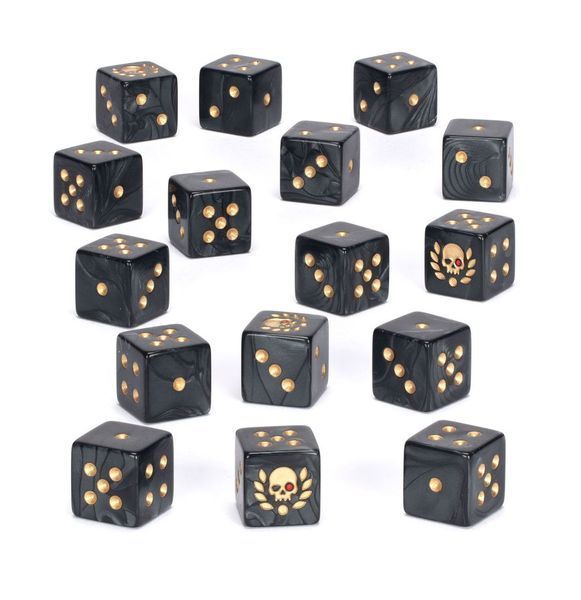 Кубики для гри WARHAMMER 40000: ASTRA MILITARUM - COMMISSAR YARRICK DICE 99220105038 фото