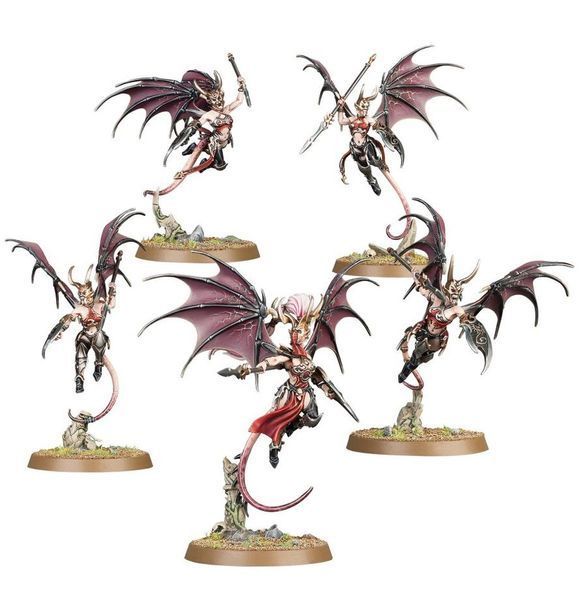 Набор миниатюр AGE OF SIGMAR: DAUGHTERS OF KHAINE - SCATHBORN COVEN 99120212051 фото