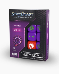 Кубики для игры ZERG CUSTOM DICE SET SCMG0023 фото