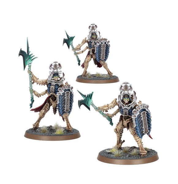 Набор миниатюр AGE OF SIGMAR: OSSIARCH BONEREAPERS - HERALDS OF THE BONE-TITHE 99120207196 фото