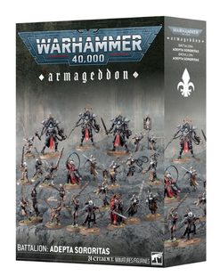 Набір мініатюр WARHAMMER 40000: ARMAGEDDON BATTALION - ADEPTA SORORITAS 99120108120 фото