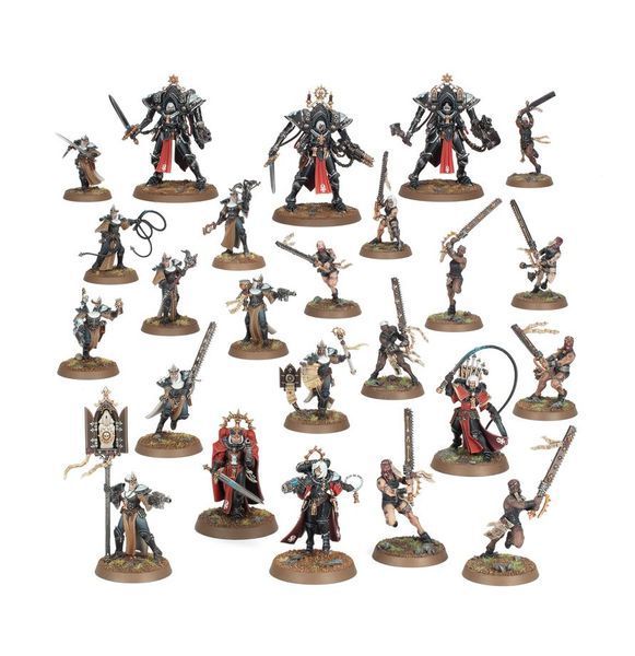 Набор миниатюр WARHAMMER 40000: ARMAGEDDON BATTALION - ADEPTA SORORITAS 99120108120 фото