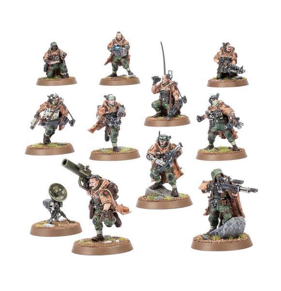 Набор миниатюр WARHAMMER 40000: KILL TEAM - SPECTRE SQUAD 99120105153 фото