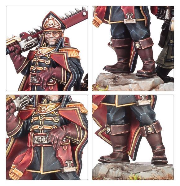 Набор миниатюр WARHAMMER 40000: ASTRA MILITARUM - CIAPHAS CAIN 99120105152 фото