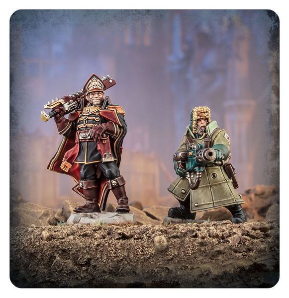 Набор миниатюр WARHAMMER 40000: ASTRA MILITARUM - CIAPHAS CAIN 99120105152 фото