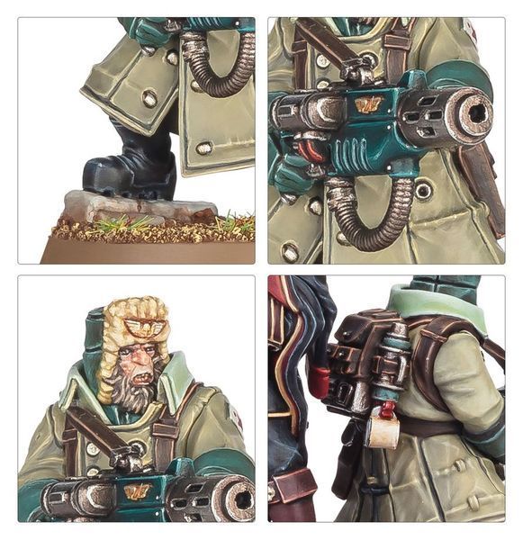 Набор миниатюр WARHAMMER 40000: ASTRA MILITARUM - CIAPHAS CAIN 99120105152 фото