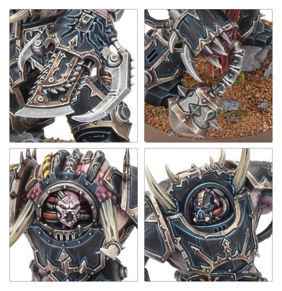 Набор миниатюр WARHAMMER 40000: CHAOS SPACE MARINES - MUTILATORS 99120102230 фото