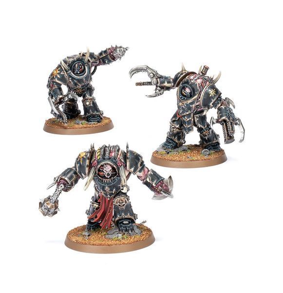 Набор миниатюр WARHAMMER 40000: CHAOS SPACE MARINES - MUTILATORS 99120102230 фото