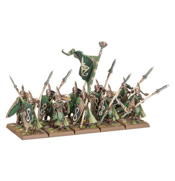 Набор миниатюр THE OLD WORLD: WOOD ELF REALMS - BATTLE MARCH ARMY 99122704007 фото