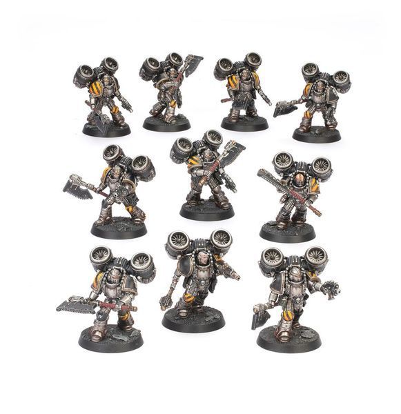 Набор миниатюр LEGIONES ASTARTES: MKII ASSAULT SQUAD 99123001070 фото