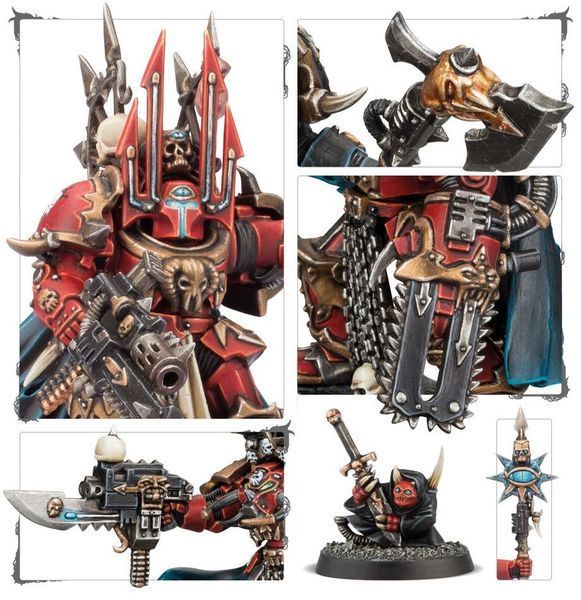 Мініатюра CHAOS LORD IN TERMINATOR ARMOUR 99120102169 фото