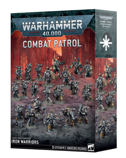 Набор миниатюр WARHAMMER 40000: COMBAT PATROL - IRON WARRIORS