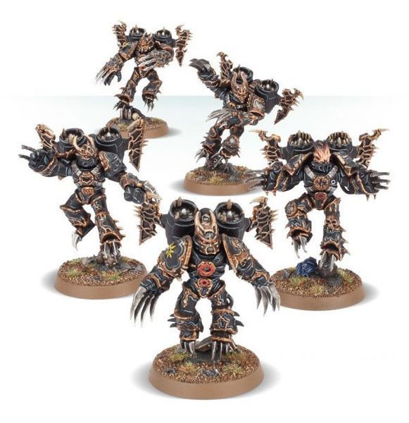 Набір мініатюр WARHAMMER 40000: CHAOS SPACE MARINES - RAPTORS 99120102163 фото