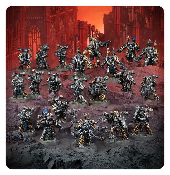 Набор миниатюр WARHAMMER 40000: COMBAT PATROL - IRON WARRIORS 99120102228 фото
