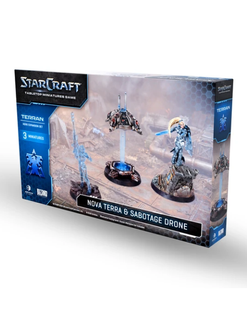 Набор миниатюр NOVA TERRA - TERRAN - HERO EXPANSION SET SCMG0042 фото