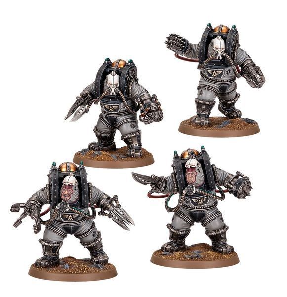 Набор миниатюр HORUS HERESY: SOLAR AUXILIA - CHARONITE OGRYN SECTION 99123005017 фото
