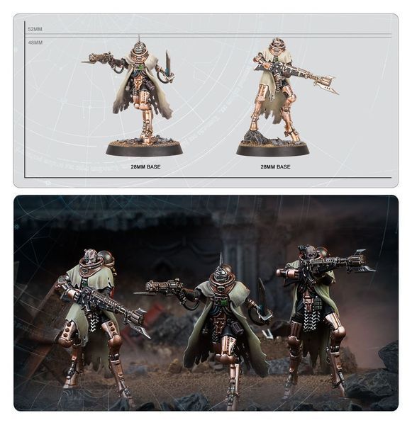 Набор миниатюр HORUS HERESY: MECHANICUM - SKITARII BATTLE-PILGRYM CORPUS 99123016010 фото