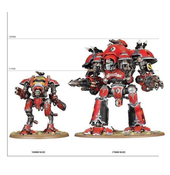 Набор миниатюр WARHAMMER 40000: EYE OF TERROR BATTALION - IMPERIAL KNIGHTS 99120108148 фото