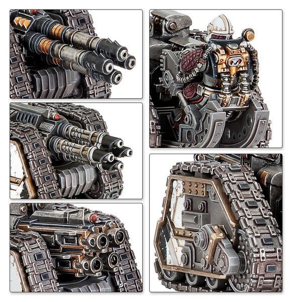 Набор миниатюр HORUS HERESY: SOLAR AUXILIA - RAPIER DIRECT FIRE BATTERY 99123005018 фото
