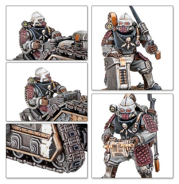 Набор миниатюр HORUS HERESY: SOLAR AUXILIA - RAPIER DIRECT FIRE BATTERY 99123005018 фото