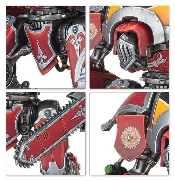 Мініатюра WARHAMMER 40000: IMPERIAL KNIGHTS - KNIGHT DESTRIER 99120108123 фото